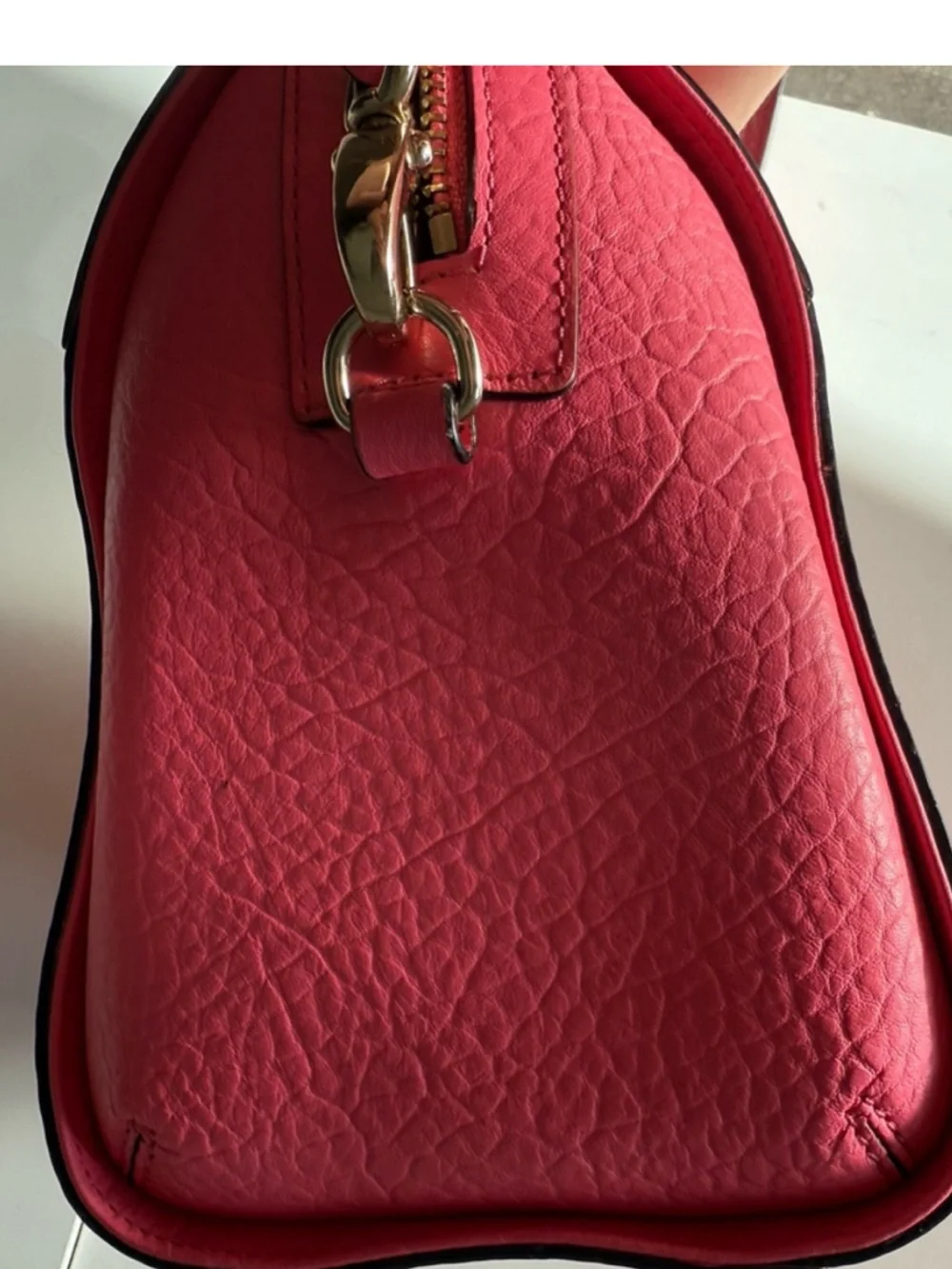 kate spade Pink Perforated Leather Satchel